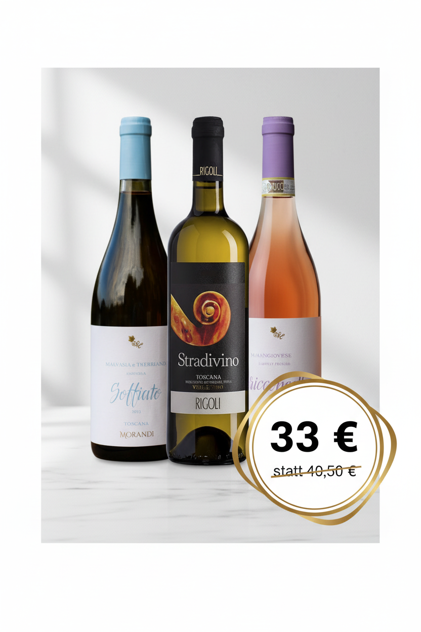 Weiß Rosé Trio Angebot - 33 € statt 40,50 €